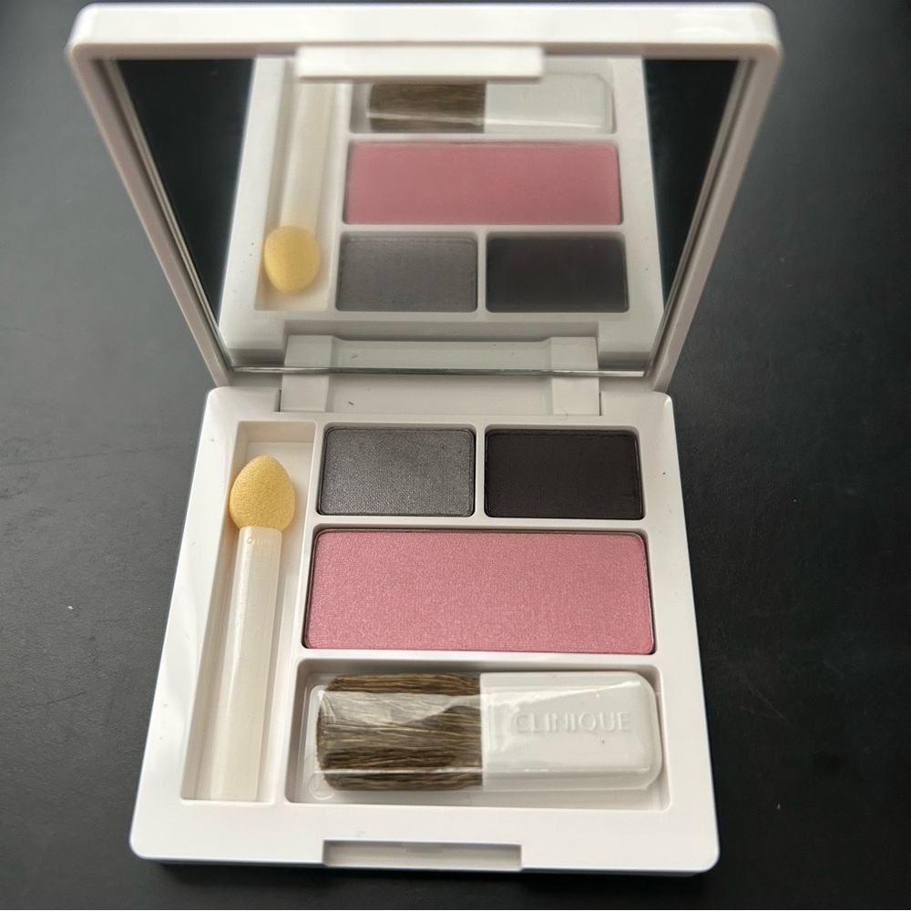 Clinique All About Shadow Duo in Grays and Blush